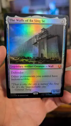 1x The Walls Of Ba Sing Se Foil NM Mythic Magic MTG TLA TLE Avatar x1 - Image 1