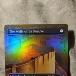 MTG The Walls of Ba Sing Se TLA 329 mythic NM/M Borderless FOIL - Image 2