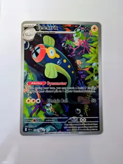 Pokemon Eelektrik Card 114/086 Sv: Black Bolt⚡ Near Mint Or Better Condition🔥 - Image 1