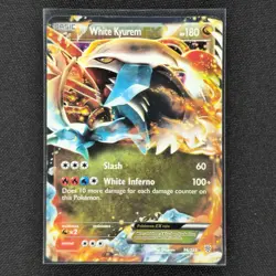 White Kyurem EX - 96/135 - Ultra Rare - Plasma Storm - Pokemon Card - MP - Image 1