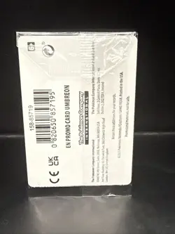 Pokemon Umbreon - 130/197 - Obsidian Flames Gamestop Stamped Sealed Promo Card - Image 3
