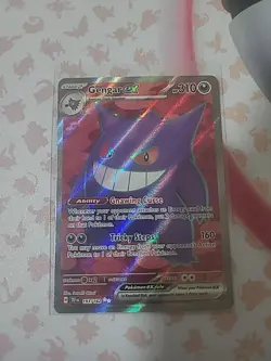 Gengar EX | 193/162 | MINT | FULL ART | Temporal Forces | Pokemon Card - Image 1