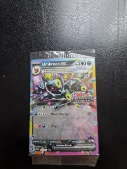 Umbreon EX 060/131 Prismatic Evolutions Stamped Promo Pokemon Card - NM SEALED - Image 1