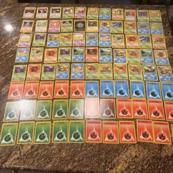 Vintage Bulk Base Cards Pokemon Card Pokemon 88 Cards Near Mint - Image 1