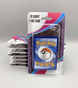 Pokemon Lot of 8 Sealed Packs (20 Random Cards & 1 Foil Each) *New Sealed* - Image 1