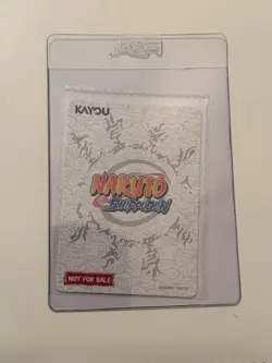 PSA Magazine X Kayou Exclusive Naruto Uzumaki SEALED Promo Card NM December 2025 - Image 2
