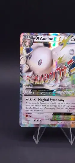 Pokemon TCG Mega M Audino EX Holo Card 85/124 Ultra Rare XY Fates Collide - NM - Image 3
