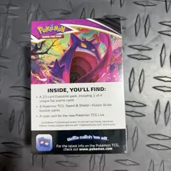 Pokemon Fusion Strike Build and Battle Stadium Box Trading Cards 820650809309 - Image 3
