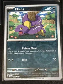 Pokemon TCG Temporal Forces Ekans/Arbok 3 Card Lot - Image 3