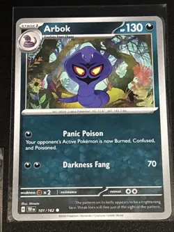 Pokemon TCG Temporal Forces Ekans/Arbok 3 Card Lot - Image 4