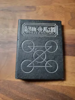 Zatch Bell! The Card Battle Black Spell Book Binder Vintage 2003 - Image 1