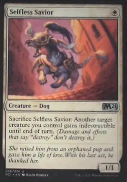 Selfless Savior - Core Set 2021: #36, Magic: The Gathering Nm C290 - Image 1