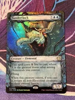 Sunderflock (Showcase Foil) MTG: Lorwyn Eclipsed - Image 1