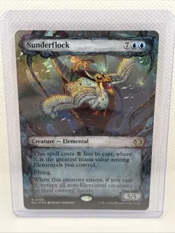 BRAND NEW Magic the Gathering: Sunderflock (Showcase) Lorwyn Eclipsed Foil R0309 - Image 1