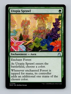 Utopia Sprawl Ravnica Remastered Non-Foil MTG NM - Image 1
