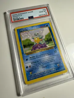Pokemon Squirtle Base Set 2 93/130 PSA 10 GEM MINT 2000 - Image 4