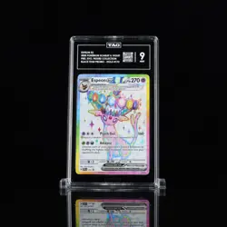 TAG 9!!! - Espeon Ex 175 Black Star Promo Prismatic Evolutions Pokemon not PSA - Image 1