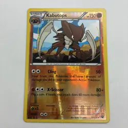 Pokemon TCG Fates Collide Kabutops 39/124 Reverse Holo Rare NM - Image 1