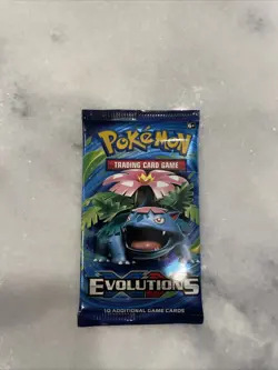 Pokemon TCG XY Evolutions Booster Pack Venusaur Art Factory Sealed - Image 1