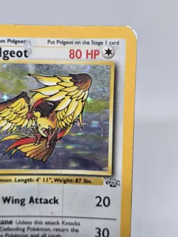 Pokemon TCG Pidgeot Jungle #8/64 Holo Rare Vintage WOTC 2nd Set Ever Unlimited. - Image 3