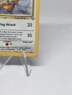 Pokemon TCG Pidgeot Jungle #8/64 Holo Rare Vintage WOTC 2nd Set Ever Unlimited. - Image 5