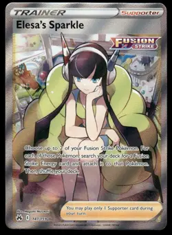 Pokemon Cards Elesa's Sparkle 147/159 Crown Zenith Rare Ultra NM - Image 1