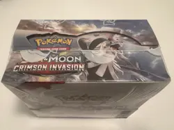 Pokemon Sun & Moon Crimson Invasion Booster Box Factory Sealed - Image 2