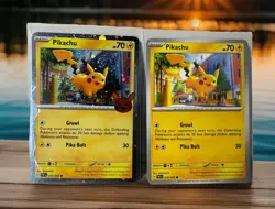 Pokemon TCG Halloween Trick Or Trade 2024 Pikachu #18/91 Cosmos Fates Lot Of 2 - Image 1
