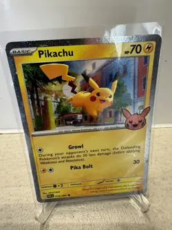 Pokemon TCG Halloween Trick Or Trade 2024 Pikachu #18/91 Cosmos Fates Lot Of 2 - Image 2