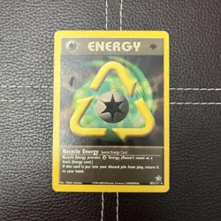 Pokemon TCG - Recycle Energy 105/111 - Neo Genesis - HP 1st Edition Rare (2000) - Image 1