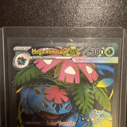 Pokemon TCG Mega Venusaur EX 155/132 Mega Evolution Full Art Secret Rare NM - Image 2