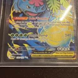 Pokemon TCG Mega Venusaur EX 155/132 Mega Evolution Full Art Secret Rare NM - Image 5