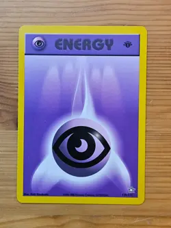 Pokemon TCG Psychic Energy Neo Genesis 110/111 Regular 1st Edition LP WOTC. - Image 1