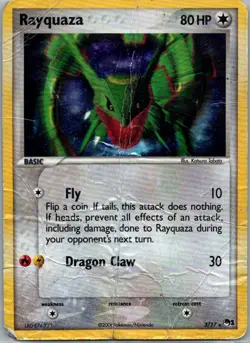 Pokemon TCG Rayquaza 3/17 POP Series 1 Holo D - Image 1