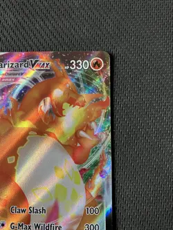 Pokemon TCG Charizard VMAX Darkness Ablaze Full Art Illustration Card 20/189 - Image 4