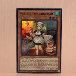 YuGiOh! Parlor Dragonmaid (Ultra Rare) BLMM-EN060 1st Ed NM Battles of Legend - Image 2
