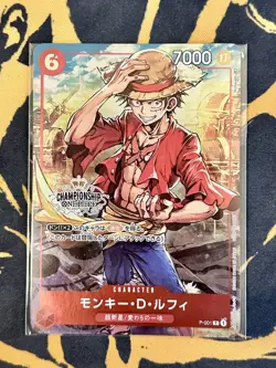 ONE PIECE Japanese Championship Promo Luffy & Law & Kid - Complete Set Sealed - Image 3