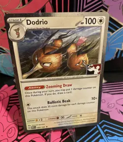 Dodrio 085/165 Cosmo Holo Pokemon Prize Pack Series 5 Stamped TCG Card NM - Image 1