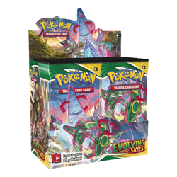 Open Live 5 Pack X Pokemon TCG Evolving Skies Loose Booster Pack English - Image 2