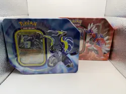 Pokemon TCG Paldea Legends 5-Pack Tin Set - Koraidon ex & Miraidon ex - Sealed - Image 1