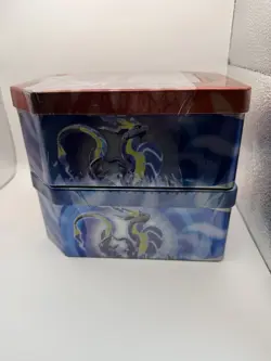 Pokemon TCG Paldea Legends 5-Pack Tin Set - Koraidon ex & Miraidon ex - Sealed - Image 3