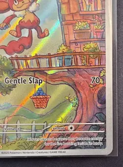 Simisear 100/086 Illustration Rare White Flare Pokemon TCG Near Mint English - Image 2