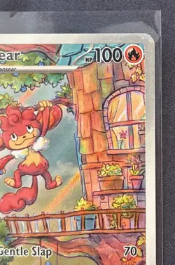 Simisear 100/086 Illustration Rare White Flare Pokemon TCG Near Mint English - Image 4