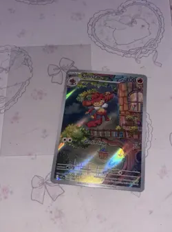 Simisear WHT 100/086 Illustration Rare Pokemon TCG White Flare - Image 2