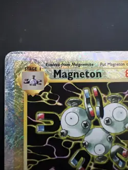 Magneton 28/110 Reverse Holo Pokemon Legendary Collection WOTC - HP *crease* - Image 2
