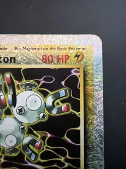 Magneton 28/110 Reverse Holo Pokemon Legendary Collection WOTC - HP *crease* - Image 3