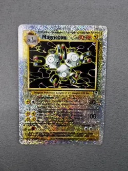 Magneton 28/110 Legendary Collection 2002 Reverse Holo Pokemon Card TCG LP-NM - Image 2