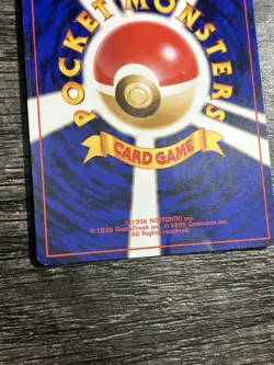 Japanese Pokemon Blastoise Holo Wee Wee Swirl 💫 N009, Base Set 1996, LP Card - Image 4