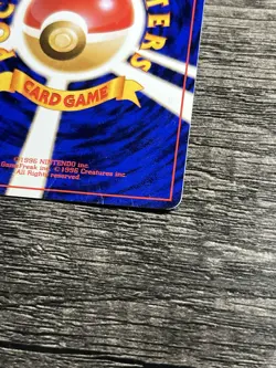 Japanese Pokemon Blastoise Holo Wee Wee Swirl 💫 N009, Base Set 1996, LP Card - Image 5