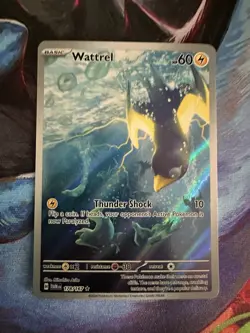 Pokemon TCG 178/167 Wattrel SV06: Twilight Masquerade Illustration Rare - Image 1